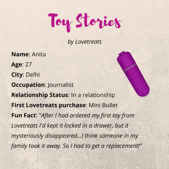 Lovetreats Sex Toy Stories Anita's Story